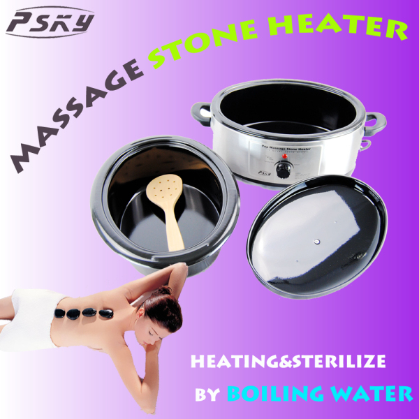 nồi hấp đá massage psky hình tròn